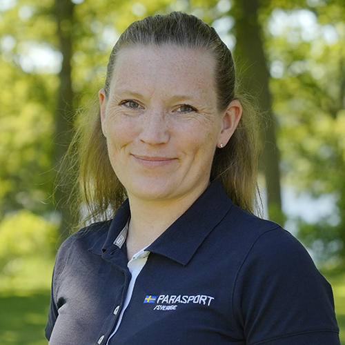Porträtt på Sandra Nyman.
